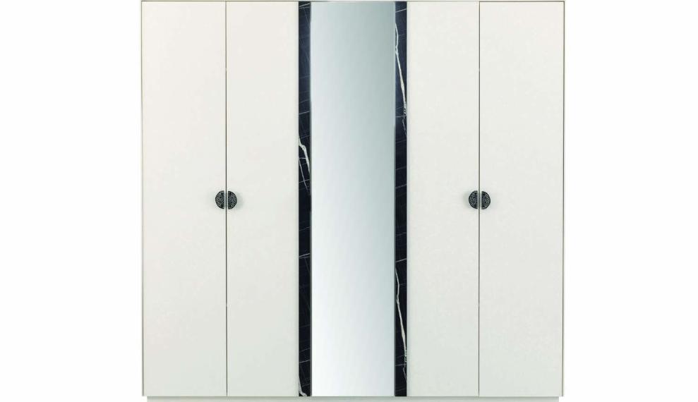 Nia 5-Door Wardrobe (225 cm)