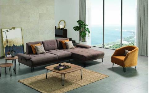Bass Corner Sofa Set