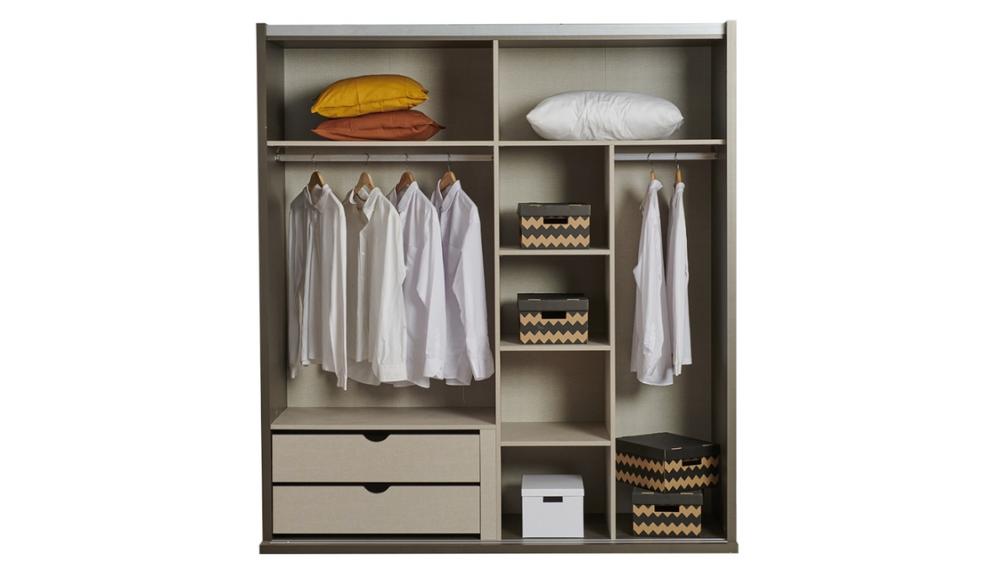 Flemens 190 cm Sliding Wardrobe