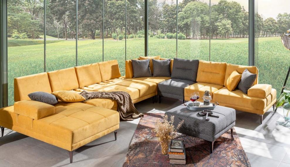 Hollis Corner Sofa Set