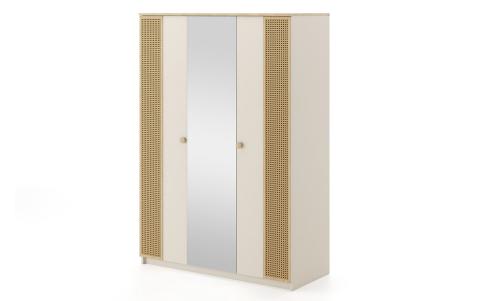 Ratte 3-Door Wardrobe 140 CM