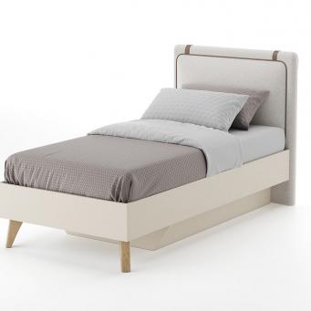 Ratte Headless Base Upholstered Bed 120 CM
